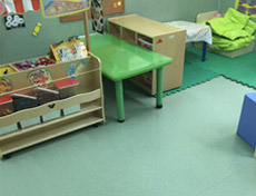 幼儿园室内塑胶地板工程案例